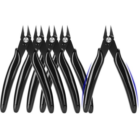 Lot de 2 mini-coupe-fils, coupe-câbles tranchants, coupe de fil de précision pour l'artisanat (1/5)