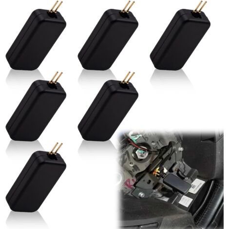 6 Pièces Simulateur Airbag de Voiture Universel, Trouver SRS Défaut Outil de Diagnostic, Resistances Diagnostic pour Leurre Airbag (1/5)