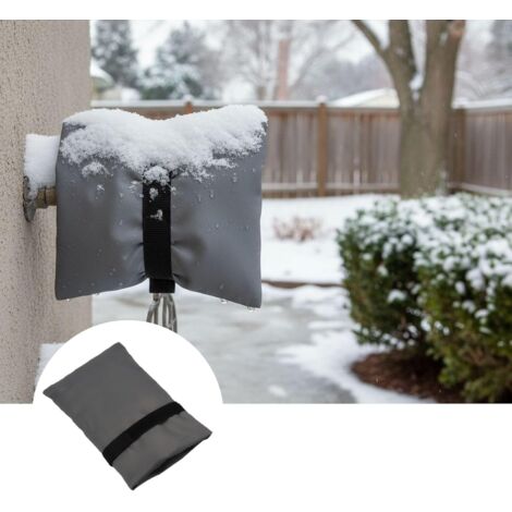 Hillylolly Housse Antigel pour Robinet Extérieur d'Hiver, Protection Imperméable de Jardin, Couvercle pour Protéger du Gel (L
