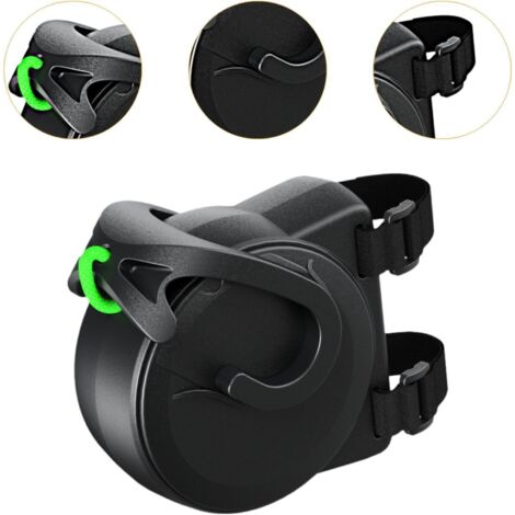 Remorque vélo noire, 12 x 5 x 11 cm, 1 dispositif de remorquage, corde pour remorque vélo parent-enfant, corde de traction pour vélo (1/5)