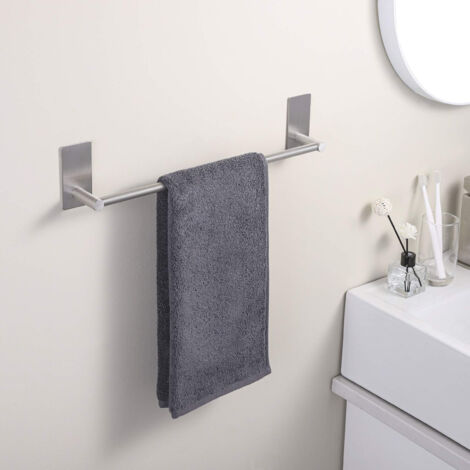 Porte-serviettes Adhésif Sans Perçage – Support Mural Acrylique En U, Pour Salle De Bain, Cuisine, Camping-car