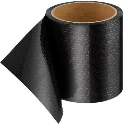 Ruban adhésif imperméable, noir, 150 mm x 10 m, 1 rouleau Ruban adhésif pour châssis de camping-car, ruban élastique imperméable (1/5)
