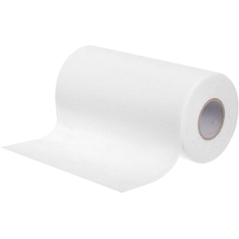 Tissu non tissé imperméable, blanc, 50 cm x 30 m, 1 rouleau Réparation, imperméabilisation, étanchéité, résistance aux fissures, haute résistance (1/5)