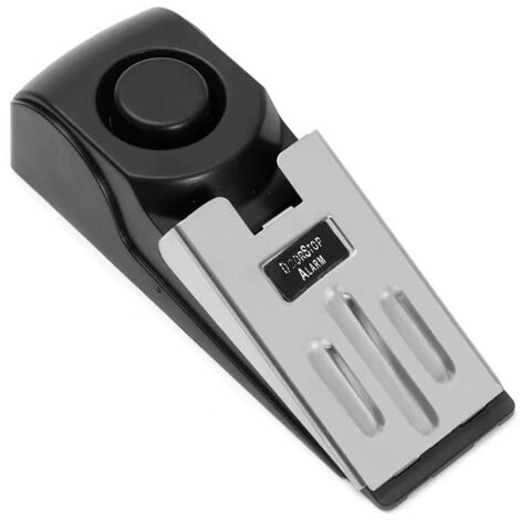 Système d'alarme antivol pour porte Barrière d'alarme personnelle noire Système d'alarme pour porte d'entrée (1/5)