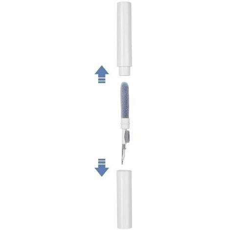1PC Kit Nettoyage Airpods, Gadget Portable pour Nettoyeur Airpods, 3 en 1 Brosse de Nettoyage des écouteurs Bluetooth pour Airpods 1/ Airpods 2 / Airpods 3 / AirPods Pro/iPod (1/5)