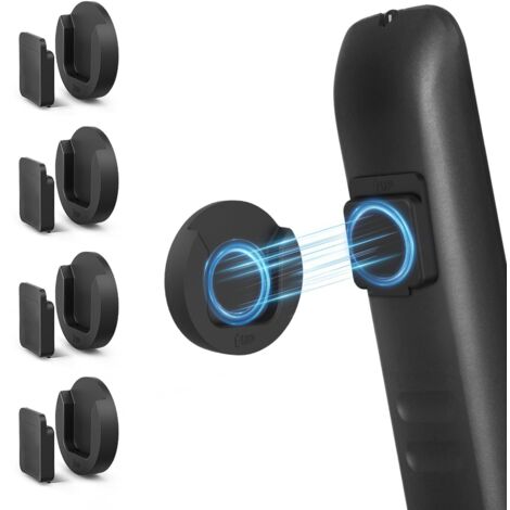GXGM – 6 Supports Muraux Magnétiques Pour Télécommandes – Fixation Adhésive Sans Perçage – Pour TV, Ventilateur, Clim