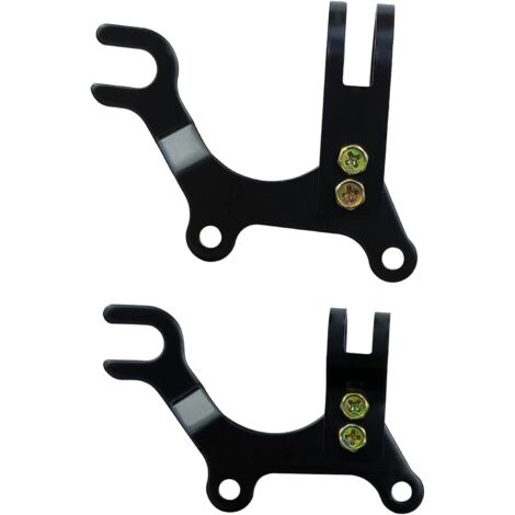 Supports de conversion pour freins à disque, noirs, lot de 2 Supports de conversion pour freins à disque pour vélos (1/5)