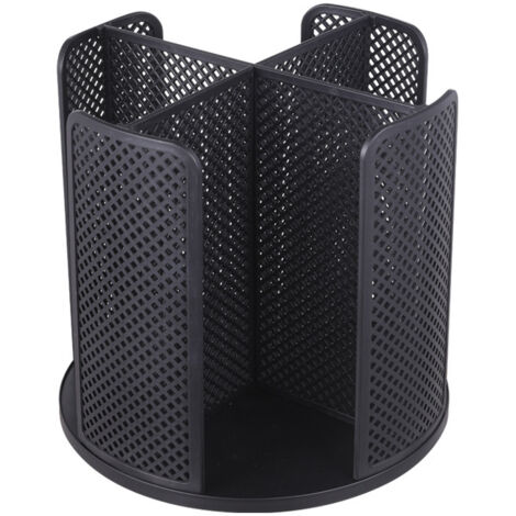 Porte-gobelet en plastique noir, 23,522 cm, comptoir de bar avec compartiments, distributeur de gobelets, porte-gobelet rotatif. (1/5)