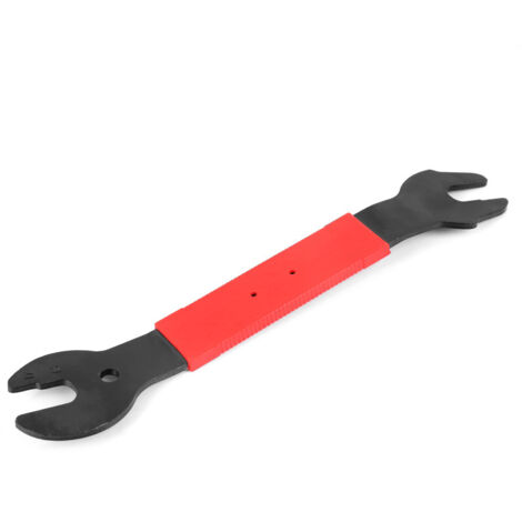 Outil de démontage de pédales de vélo, rouge, 28 x 5 x 0,7 cm, 1 pièce. Outil pour le démontage, l'entretien et la réparation des pédales de vélo. (1/5)