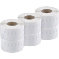 6 rouleaux 99012 36 x 89 mm Étiquettes d'adresse compatibles pour imprimantes d'étiquettes Dymo LabelWriter 450 Turbo/Twin Turbo/Duo & Seiko SLP