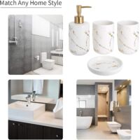 Ensemble de salle de bain fonte émaillée miroir porte ser