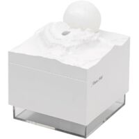 Humidificateur de bureau, adapté à la chambre, au salon, au bureau, blanc