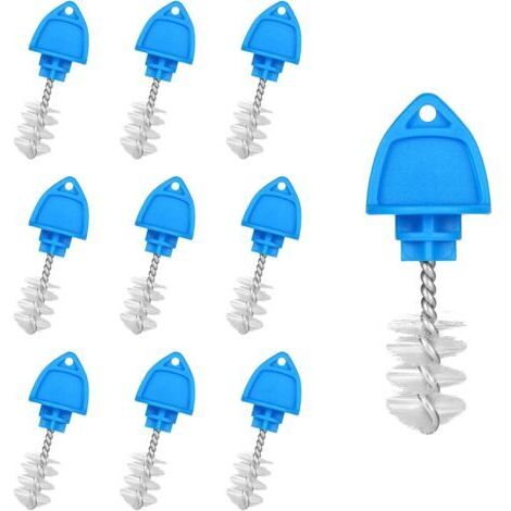 Lntyq 10pcs Brosse pour Bouchon de Robinet de Bière, Beer Tap Plug Brush Brosses de Nettoyage Plastique Brosse de Robinet de Bière Bouchons pour Restaurant Maison Bar de Fête