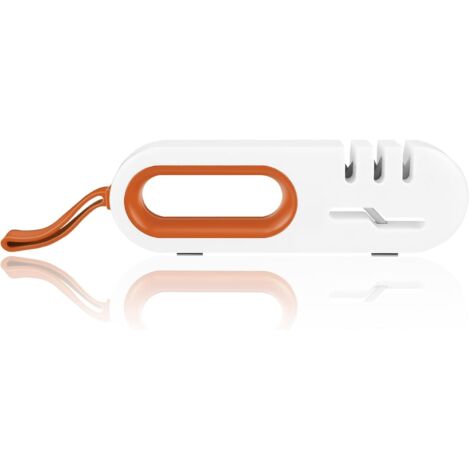 Lntyq Aiguiseur Couteaux Multifunction Professionnel: Aiguiseur de Couteaux Premium 4 en 1 - Pierre céramique Affuteur Couteau - Knife Sharpener au Carbure de Tungstène - Eguiseur de Couteau Diamantée (1/5)