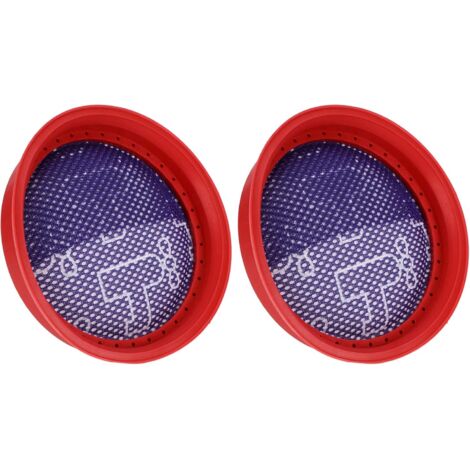 Lntyq Pièces de Robot de Balayage, Accessoires de Remplacement de Filtre HEPA pour aspirateur 2 pièces compatibles pour Dibea D18 D008Pro, Filtre pour aspirateur à Main (1/5)