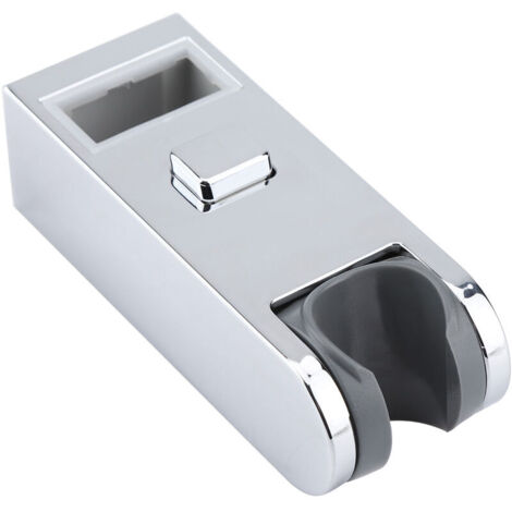 Lntyq Support de tête de Rail de barre coulissante de douche à hauteur réglable chromé ABS 3015mm