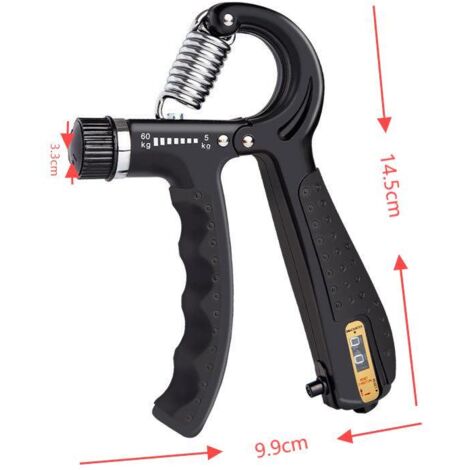 Grip Strength Byitin 2 Pièces Hand Grip Avec Compteur, Grip