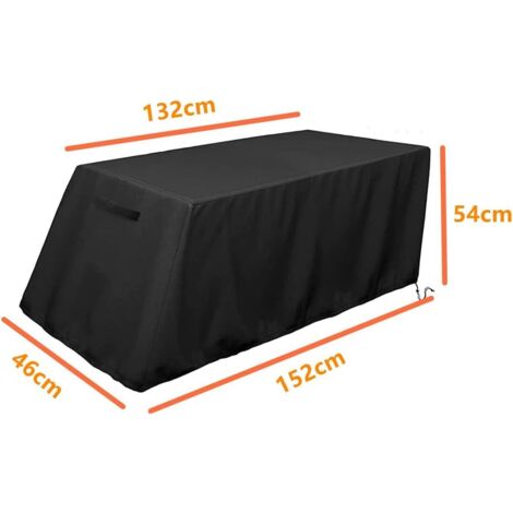 Housse de protection pour banc de jardin Kingsleeve Anthracite