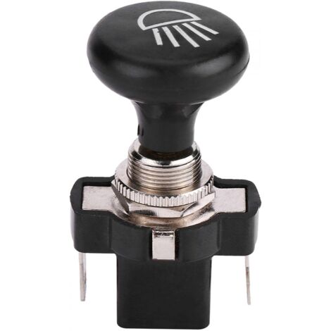 Lntyq Interrupteur de lumière 12V pour phare de voiture, interrupteur de lumière pour chariot EZGO Club Car (1/4)