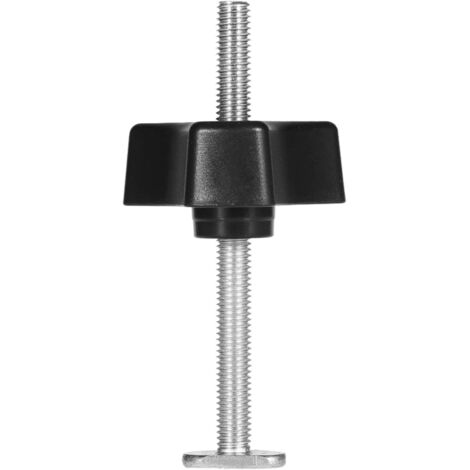 Lntyq T Track Jeu de Pinces de Maintien,T Slot Clamp Slot Rail Bolt Pince en T Rapide à Rainure en T T Track Clamp Vis Rapide en Métal Pour Outil de Travail Du Bois T-Slot (1/5)
