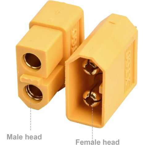 Connecteur industriel,2-5-10 paires XT60 XT-60 mâle femelle XT30 XT90