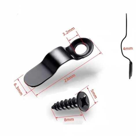 Clips De Support De Cadre Photo, Attaches De Bouton De Tour De Fer