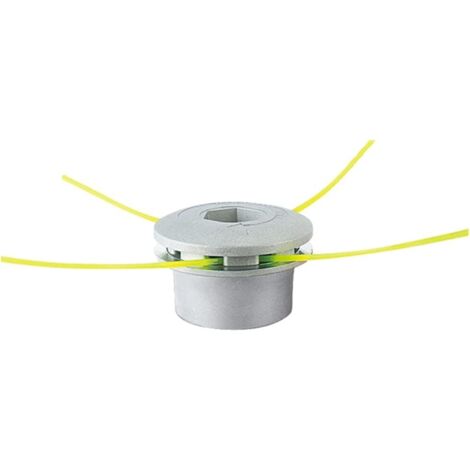 Lntyq Kit universel en aluminium avec tête de débroussailleuse et tête de bobine + joints métalliques + cordes de coupe pour tondeuse à gazon, débroussailleuse, débroussailleuse (1/5)