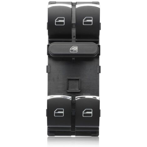 Lntyq Interrupteur de Lève-Vitre pour Je-tta Golf,5ND959857 Electric Power Interrupteur Commande Fenêtre Vitre Interrupteur pour Polo Pass-at Caddy Tig-uan 5K4959857