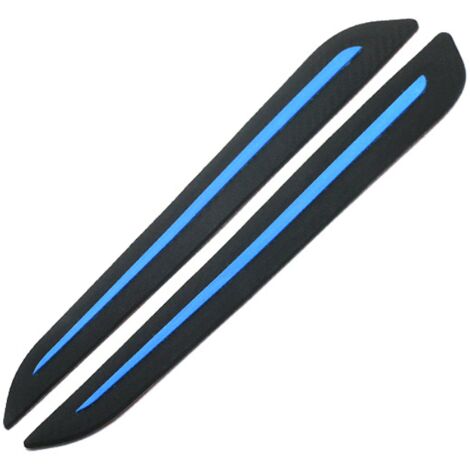 Lntyq 2 Pcs Bande Protection Pare Choc Voiture, Barre de Garniture Anti-collision de Coin de Protecteur de Pare-chocs Avant et Arrière Universel Automatique pour Voiture SUV