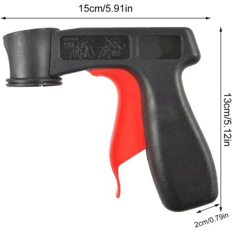 Poignee de Pistolet Outil Pour Bombe Peinture Aerosol Vaporisateur---DQ