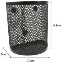 2 Pièces Porte-Stylo Magnétique En Maille - Paniers De Rangement Pour Réfrigérateur, Bureau Et Casier