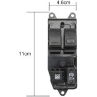 Interrupteur Lève-vitre Toyota Yaris, Hilux, Hiace, Land Cruiser - Réf. 84820-10100, 8 Broches - 6