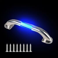 Main Courante Pliante Pour Camping-car - Poignée En EVA Douce, Aluminium Anodisé - Support Porte D'entrée