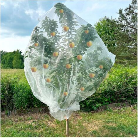 Gartennetz Mit Kordelzug, 1 X 1,5 M – Vogelschutz Für Beeren, Gemüse & Bäume