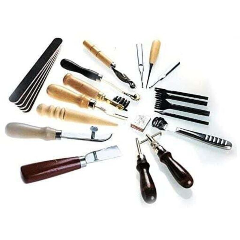 SURENHAP Poinçon creux Ensemble de 9 poinçons creux pour le cuir