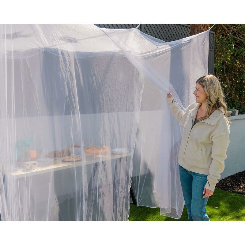 Moustiquaire Lit XL Universelle - Protection Anti-Moustiques Pour Maison Et Voyage