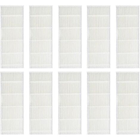 Ahlsen Filtre Hepa pour aspirateur Robot, 10 pièces, pour Lefant M2 M210 M210S M210B M210P M213 M213S/ pour OKP Life K2 K3 K3A K4 K5, accessoires de remplacement de filtre (1/4)
