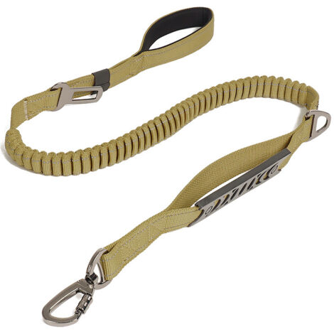 Laisse Élastique Pour Chien Avec Ceinture De Sécurité Voiture - Longueur Réglable 55-102 Cm - Sécurité En Voiture Pour Animal