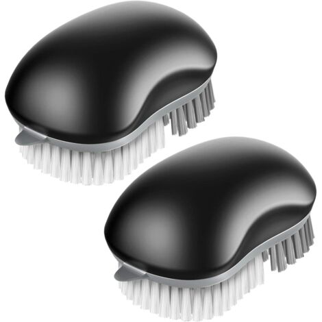 Ahlsen Pinceaux à légumes pinceaux à fruits, set de 2, noir (1/5)