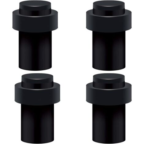 Ahlsen Butoir de Porte de Sol en Acier Inoxydable 6.5 cm Arrêt de Porte Butée de porte Bloque Porte (Lot de 4) (1/5)