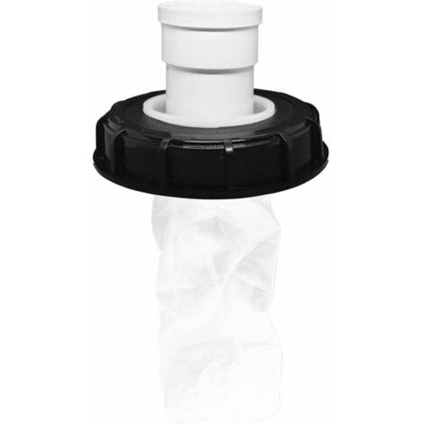 Filtre à Couvercle IBC, Bouchon de Réservoir IBC Lavable en Nylon avec Couvercle, Accessoire de Réservoir IBC avec Filtre en Filet pour 165 mm Réservoir Eau de Pluie (165mm Tête droite) (1/5)