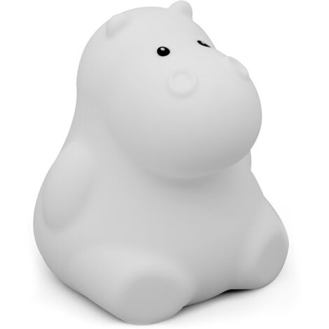 Ahlsen hippopotame Veilleuse Bebe Enfant Rechargeable, Veilleuse Bébé LED Portable Fille Adulte Garco (1/5)