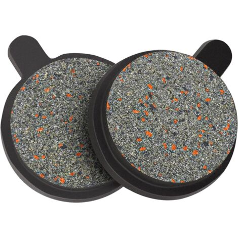 Ahlsen Plaquette de Frein de Disque de vélo pour Zoom DB280 DB350 DB450 DB550 DB650 Alongha SNG Apse Artek Apollo Shockwave X-Rated ZSP04-2