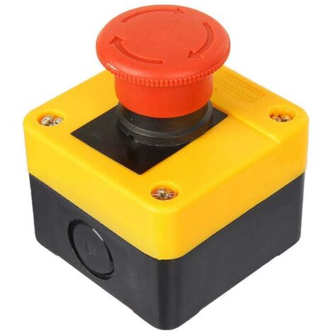 Ahlsen Bouton d'arrêt d'urgence pour ascenseur, interrupteur avec boîtier 1 (1/5)