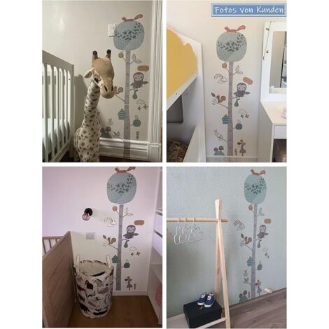 Toise Murale Autocollante Sport - 0 à 200 Cm - Sticker Décoratif Pour Chambre Enfant - 200x16 Cm