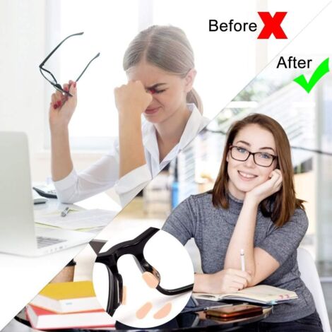 80 Plaquettes De Nez Pour Lunettes – Antidérapantes, Mousse Souple, Kalione
