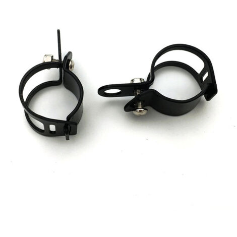 Ahlsen 2PCS Support de Clignotant pour Moto, Pinces de relocalisation de Fourche 27-36mm