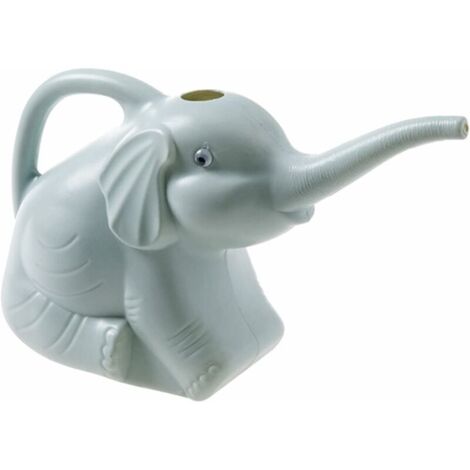Ahlsen Arroseur à Fleur en Forme D'éléphant, Arrosoir pour Intérieur et Extérieur, Maison, Jardin, Arrosage Bonsaï 2L - Bleu