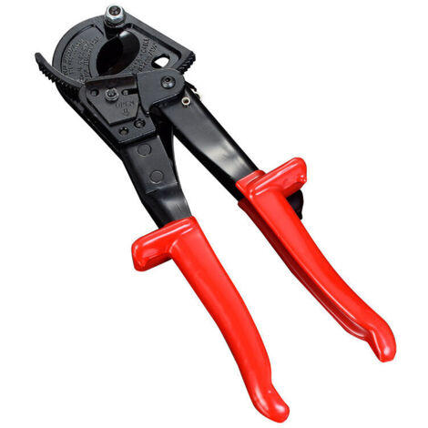 Ahlsen Coupe-câble à cliquet jusqu'à 240 mm² -aluminium et cuivre robuste (1/5)