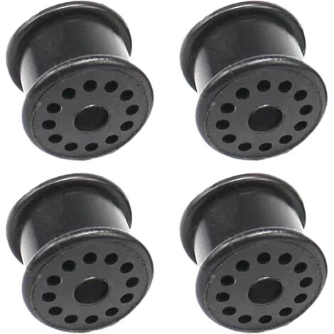 AHLSEN Lot de 4 joints de levier de vitesse pour Ford Fiesta, joint en plastique portable pour manuel, noir, résistant à l'usure, manchon en caoutchouc pour Ford Fiesta Focus 4S6P7412AA